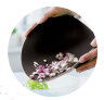 Разделочная доска гибкая в черном цвете Tupperware