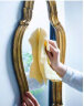 Салфетка для мытья окон и зеркал, 2 шт (жёлтая/ розовая) Tupperware