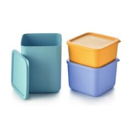 Набор контейнеров Кубикс в новом цвете 3 шт. Tupperware