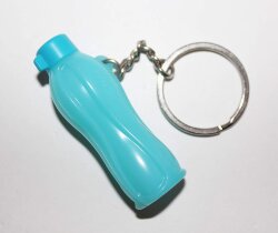 Брелок для ключей эко-бутылка голубая Tupperware