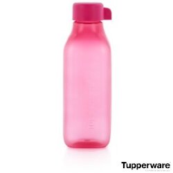 Эко-бутылка 500мл розовая квадратная Tupperware