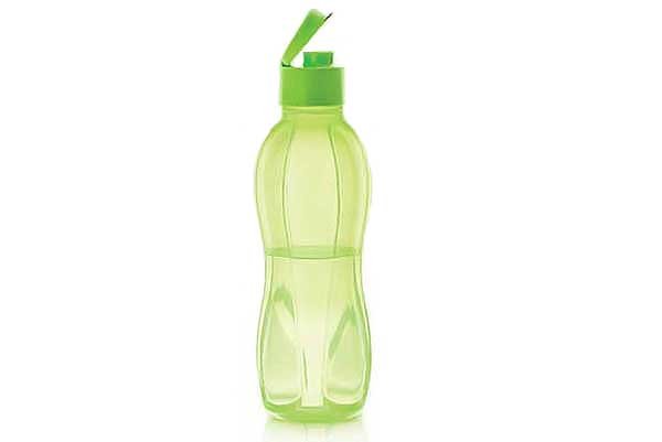 Эко-бутылка 1л в салатовом цвете с клапаном Tupperware