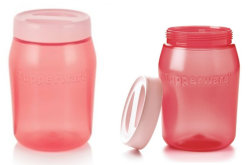 Чудо-банка 1,5л, 2 штуки в розовом цвете Tupperware