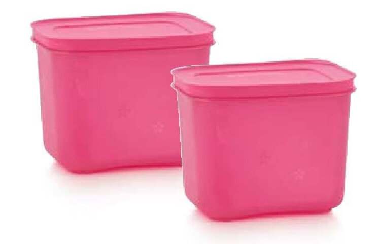 Охлаждающий лоток 1,1л, 2 штуки  розовый Tupperware
