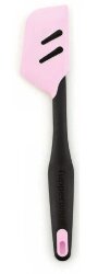 Силиконовый скребок розовый с черной ручкой Tupperware