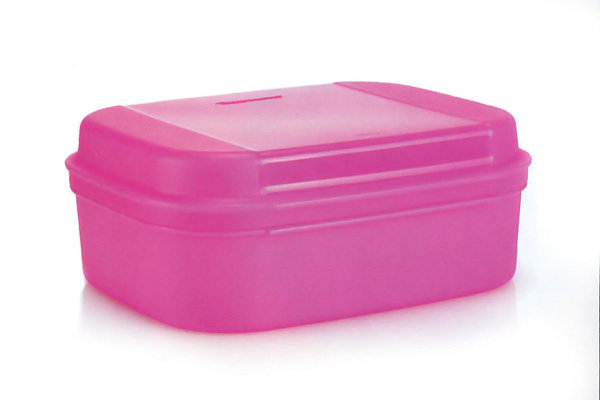 Кристальная емкость Сластена в розовом цвете Tupperware