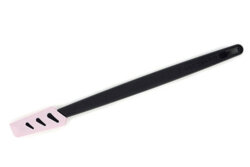 Силиконовый скребок малый розовый с черной ручкой Tupperware