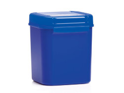 Кристальная емкость 1,2л высокая в синем цвете Tupperware